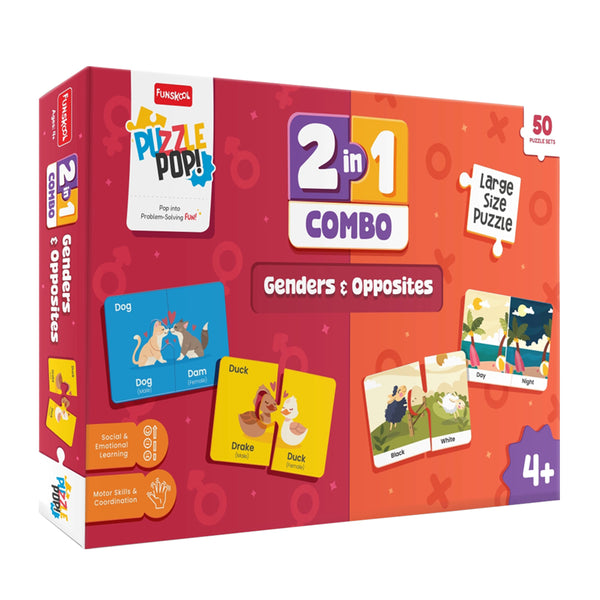 2 In 1 Combo Genders & Opposites