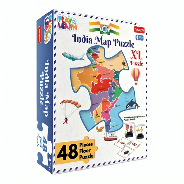 Let’s Learn India Map Puzzle