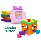 Limited Time Combo Offer – Talking Flash Card Reader + Shape Sorter Gear Box